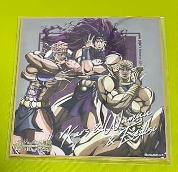 ジョジョの奇妙な冒険 50th 缶バッジ ワムウ カーズ エシディシ DIO