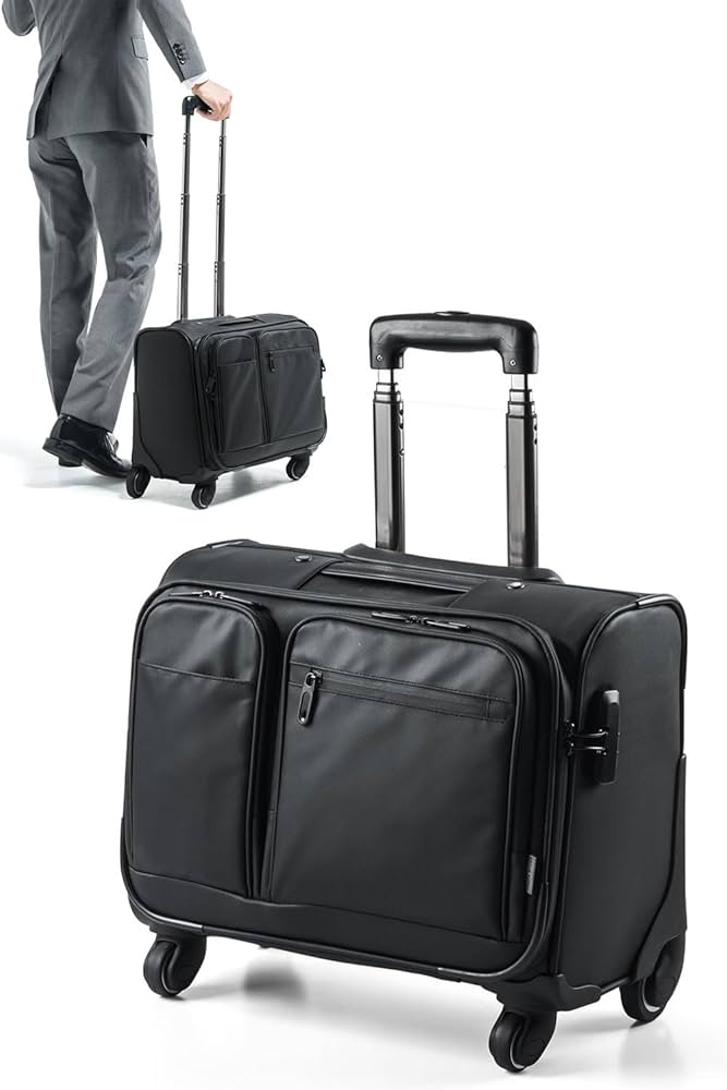 Amazon.co.jp: イーサプライ キャリーケース ビジネスバッグ 機内