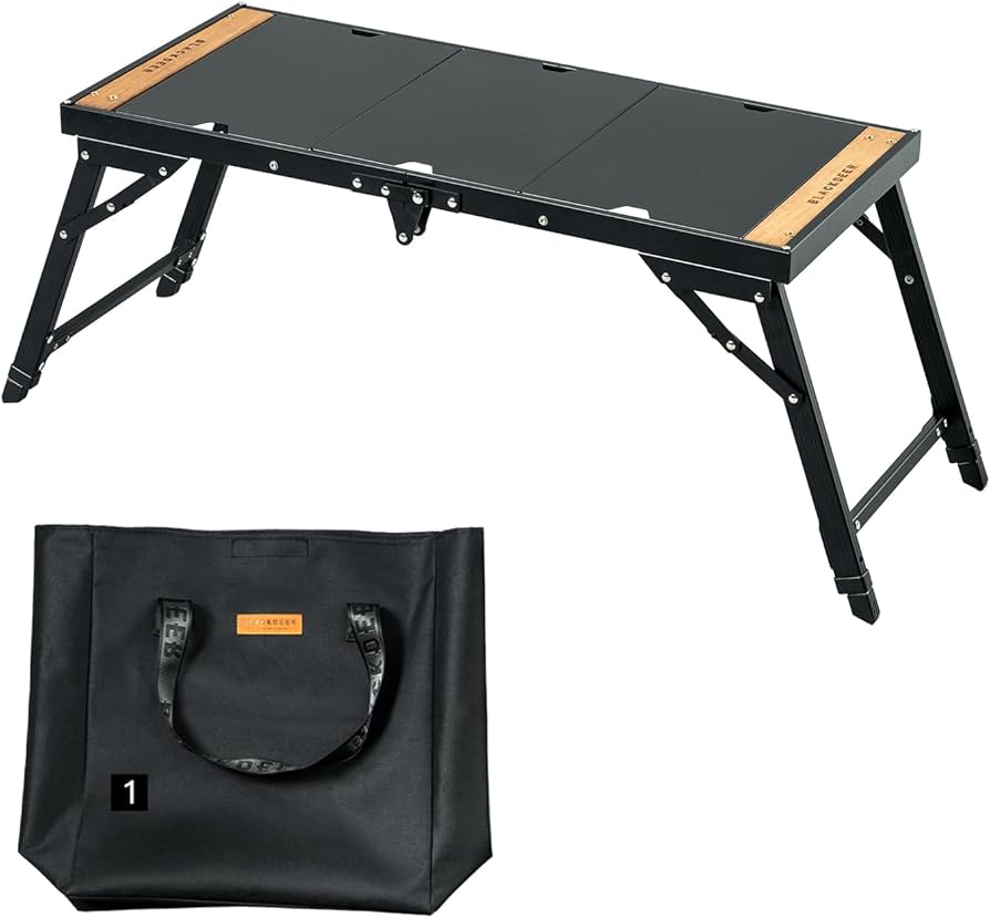 Amazon.co.jp: BLACKDEER 半分に折る昇降 igt テーブル、40/50cm 2段階