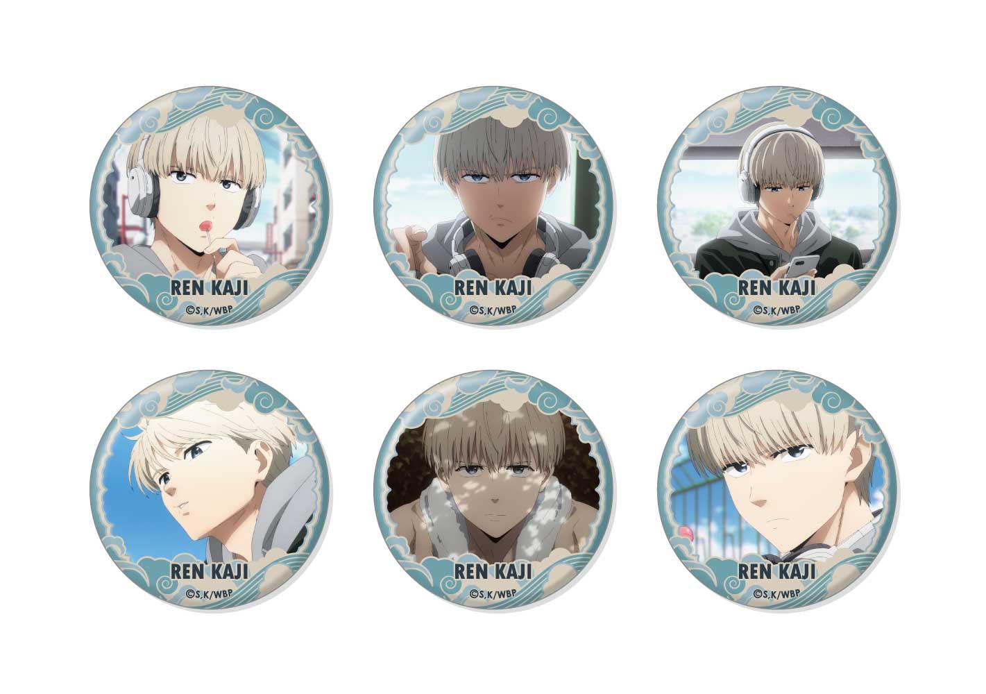 WIND BREAKER ウィンブレ 推しアピール 缶バッジ 梶蓮 【公式通販】