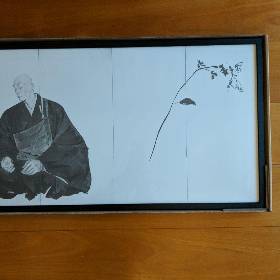井上雄彦 親鸞 屏風 左右セット 井上雄彦 親鸞 屏風 左右セット 井上