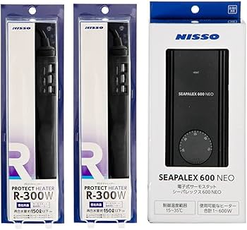 Amazon | 120cm水槽用 サーモ＆ヒーターセット ニッソー シー