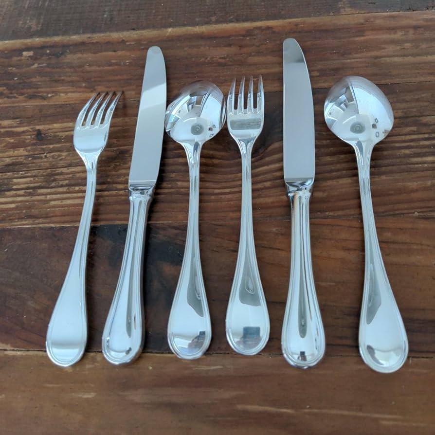 フランス シルバープレート アンティーク 肉切り用大型フォーク