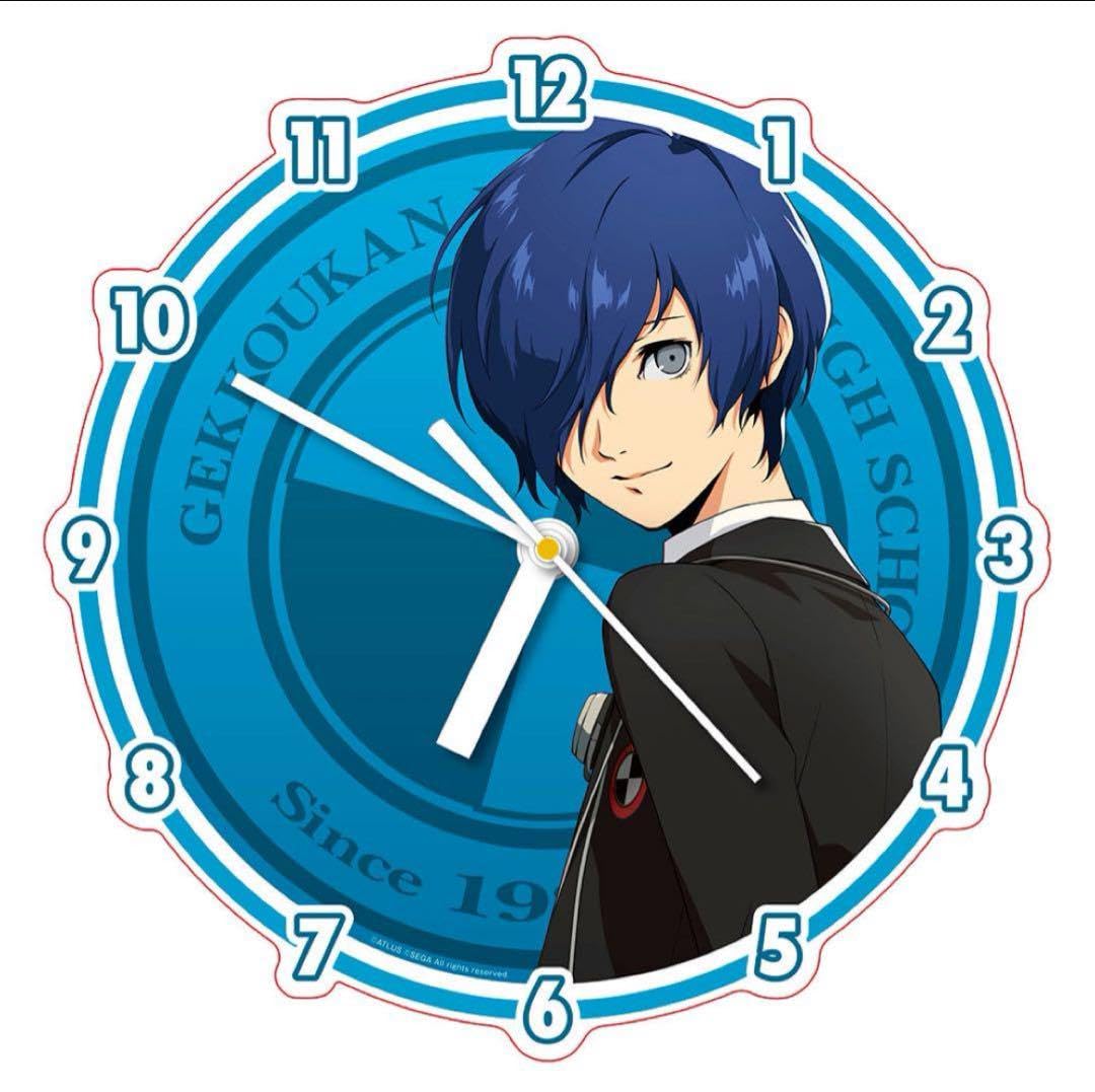 ペルソナ3 P3 主人公 アクリル時計 Amazon.co.jp: ペルソナ25周年 P3