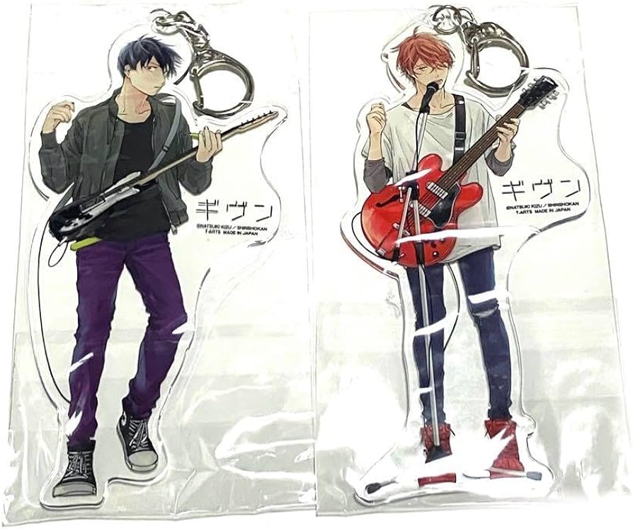 ギヴン 色紙 缶バ キーホルダー 真冬 立夏 Amazon.co.jp: ギヴン展