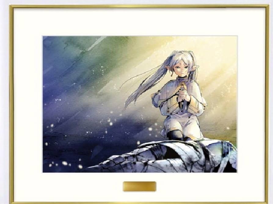 葬送のフリーレン 複製原画 「洞窟」A5 Amazon.co.jp: 葬送の