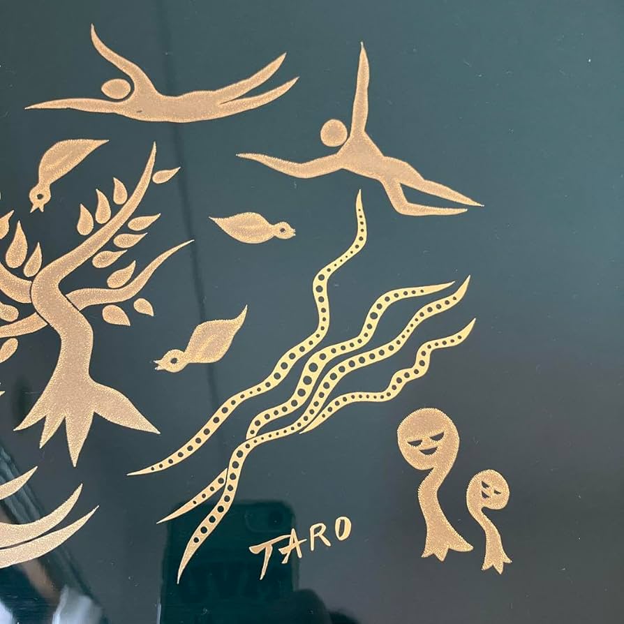 ☆レア☆ 岡本太郎 森の神話 TARO コレクション OKAMOTO 樹脂トレー