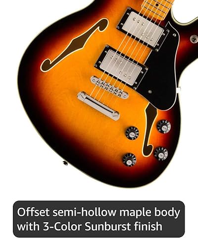 Amazon.com: Squier Classic Vibe Starcaster Electric Guitar, with 2