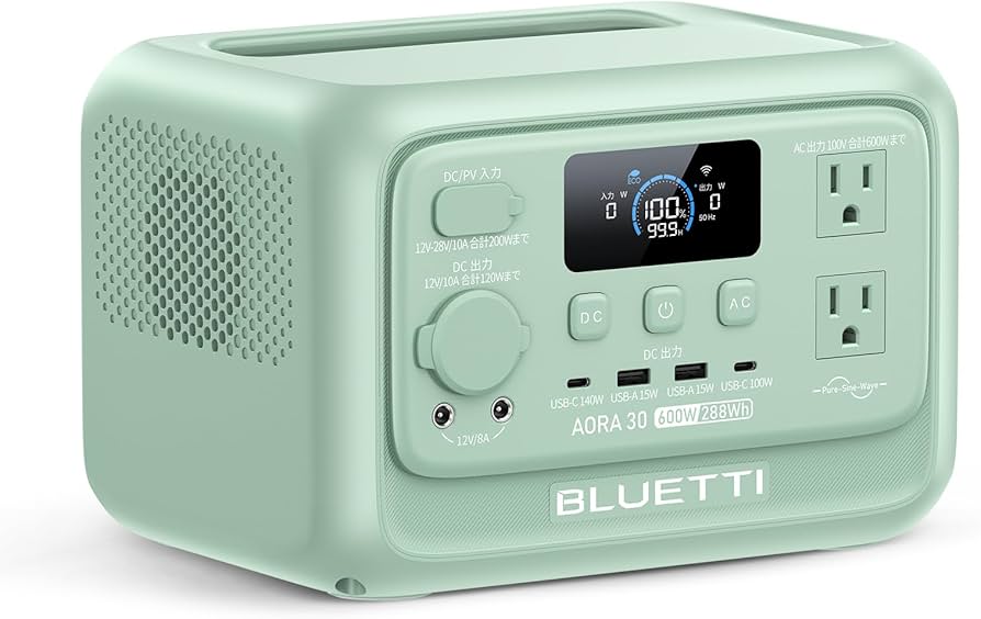 Amazon.co.jp: BLUETTI ポータブル電源 AORA 30 V2 日本限定モデル