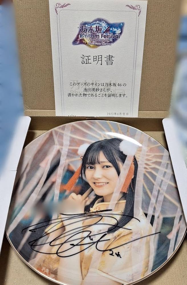 乃木坂46 池田瑛紗 直筆サイン入り パーカー