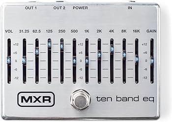 Amazon | MXR M108S 10バンド EQ デュアル出力 トゥルーバイパス
