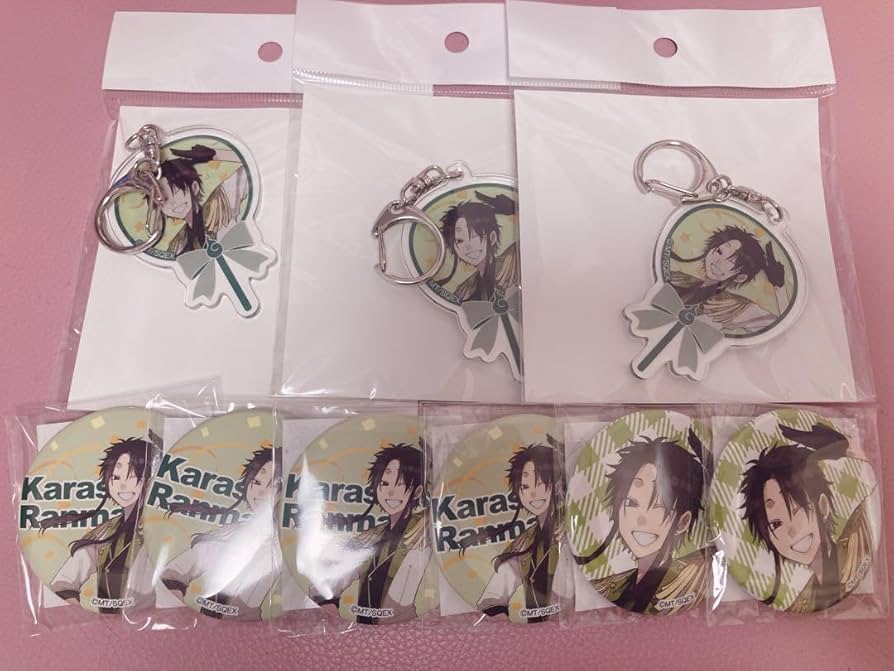 妖はじ】くじメイト⭐︎蘆屋道満＆烏丸蘭丸⭐︎（B賞アクリルスタンド