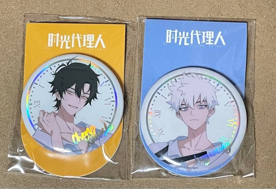 陸光 ヒカル 時光代理人 缶バッジ OIOI写真館 マルイ 陸光 ヒカル 時光