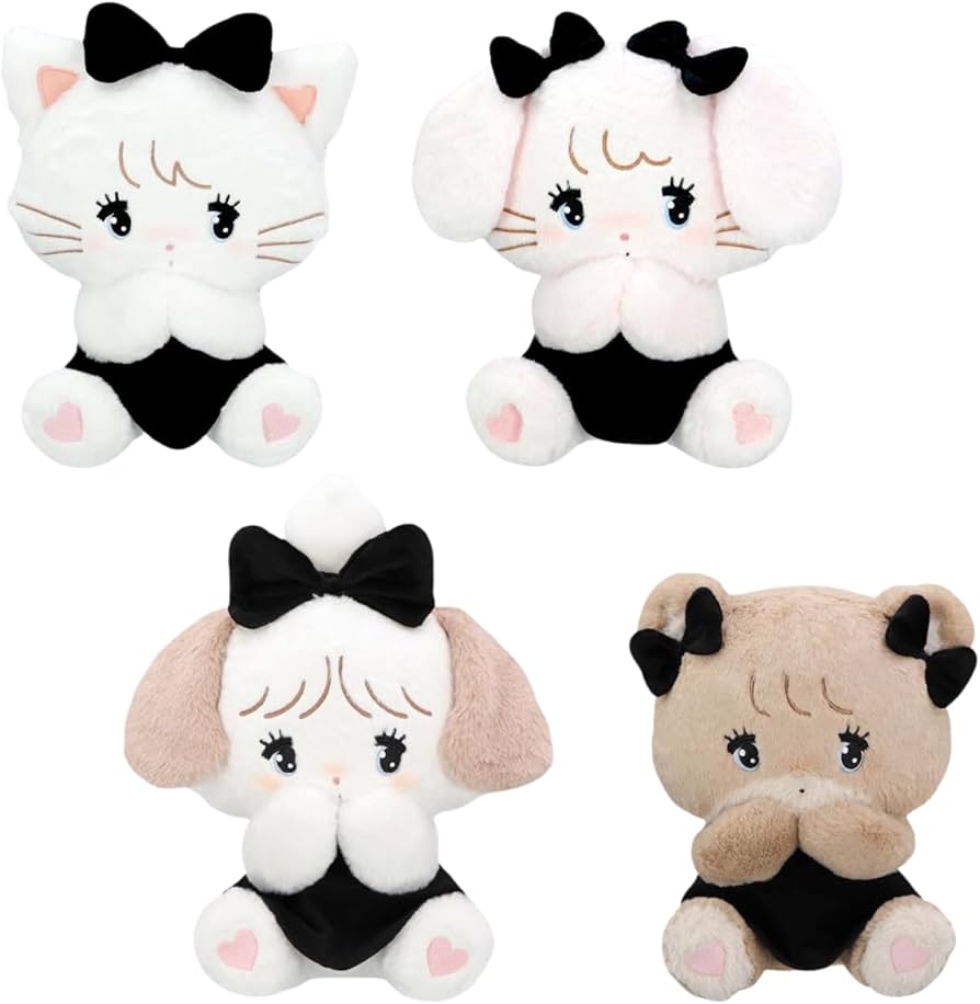 佐々木李子 ぬいぐるみ りこぬい 白 黒 WHITE BLACK 佐々木李子 ライブ