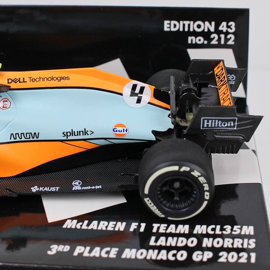 ミニチャンプス 1/43 マクラーレンMCL35M ランド・ノリス 480個限定