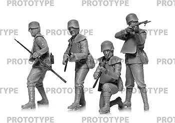 Amazon.com: ICM 35721 Plastic Military Figure Models WWI Italian