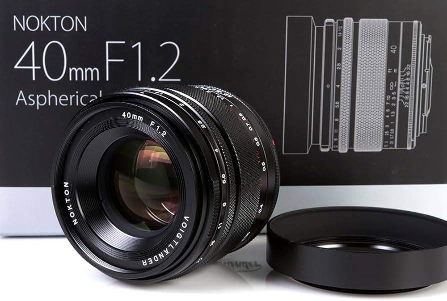 Amazon.com : Voigtlander RF 40mm F1.2 Nokton Aspherical Lens