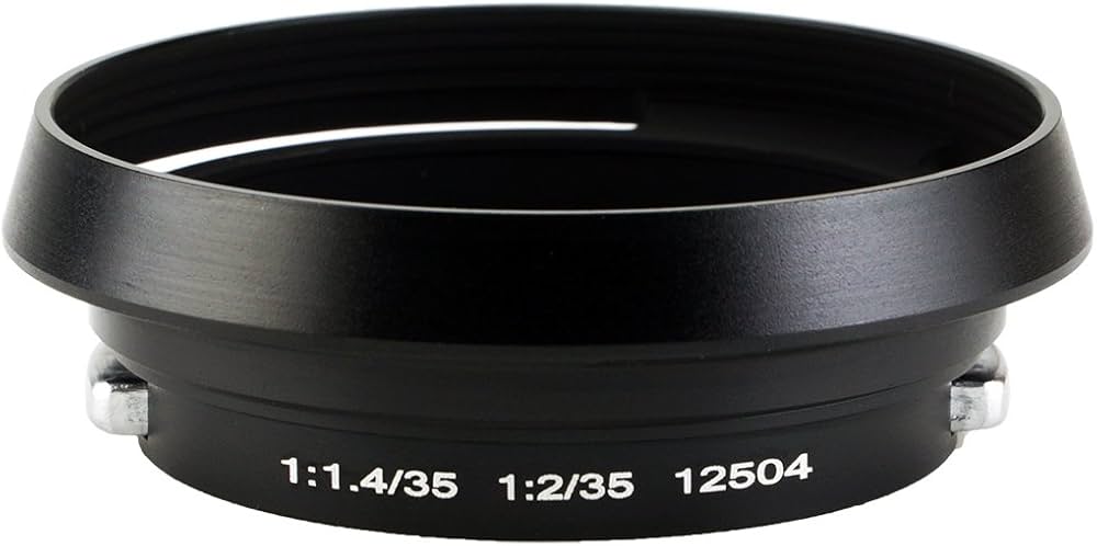 Amazon | レンズフード ライカ LEICA M型用 金属製 (12504 / 黒