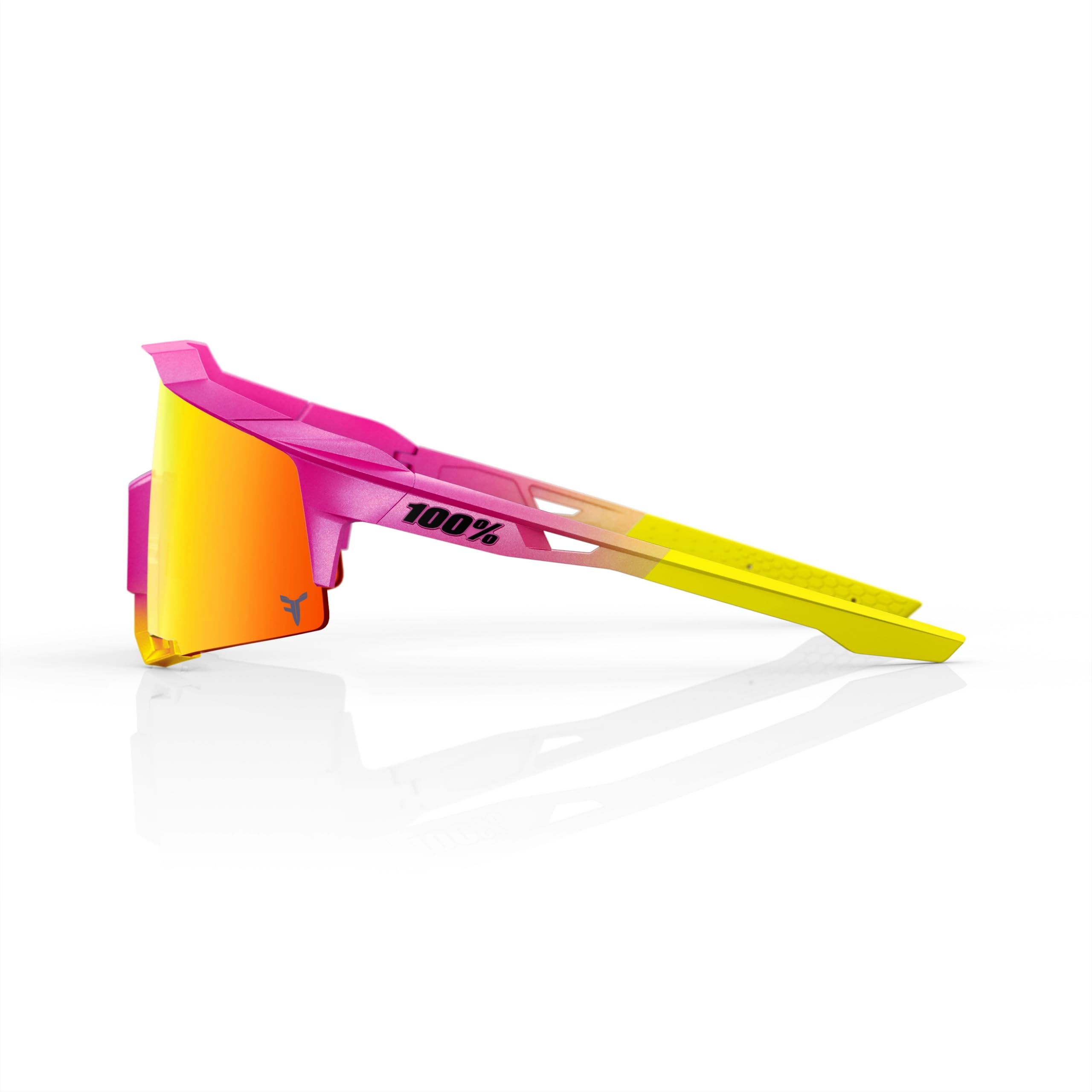 100% Speedcraft 大人用 サングラス ピンク タティスJrモデル
