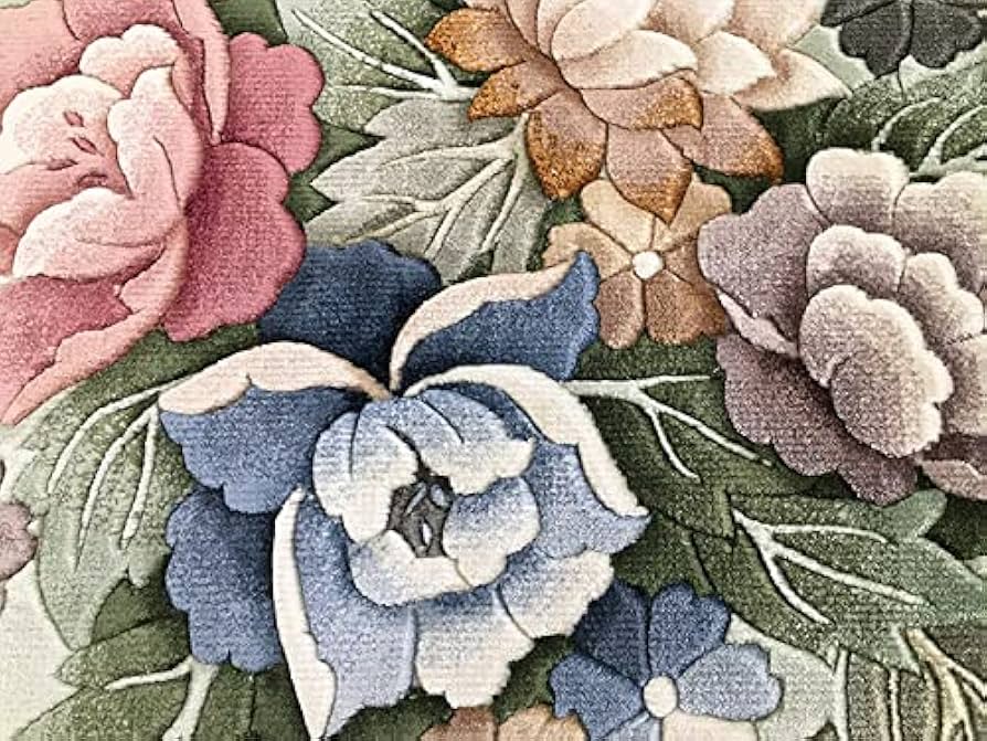 中国段通 シルクロード往来図｜美術用オーダー額装｜横123×縦52cm