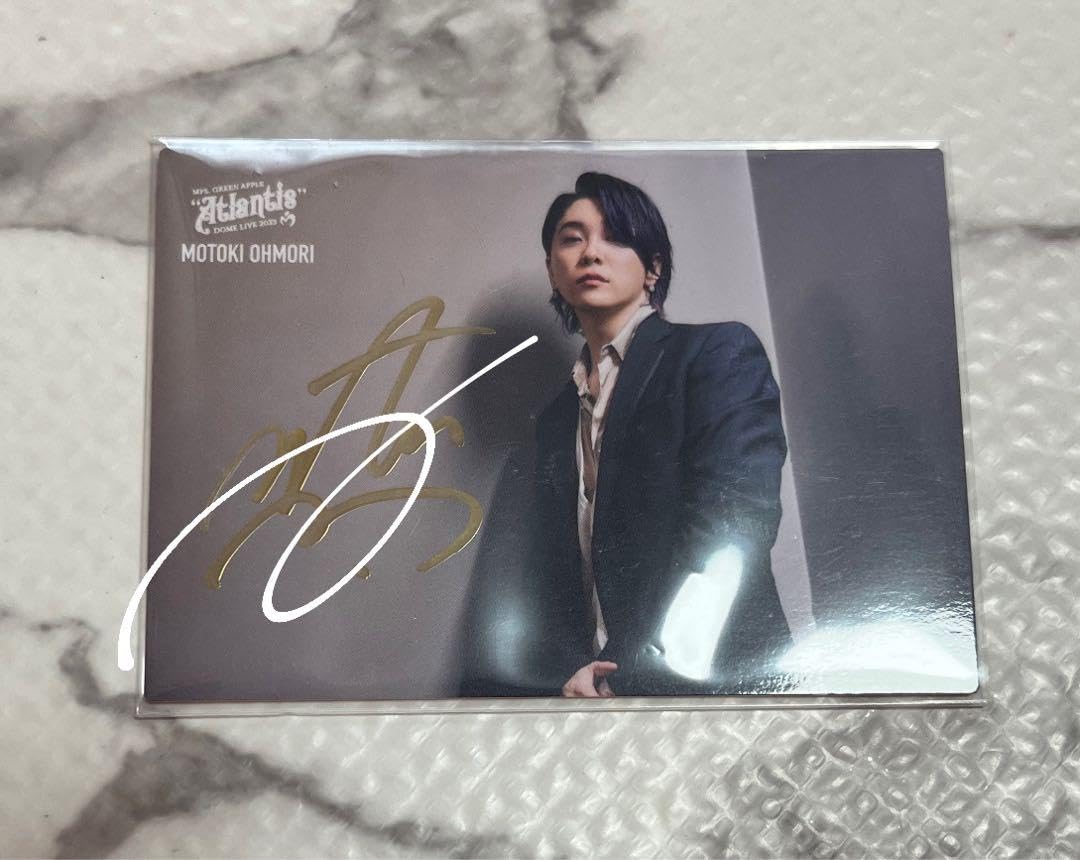 大森元貴直筆サイン入りフォトカードTheWhiteLoungeミセス 商品説明欄