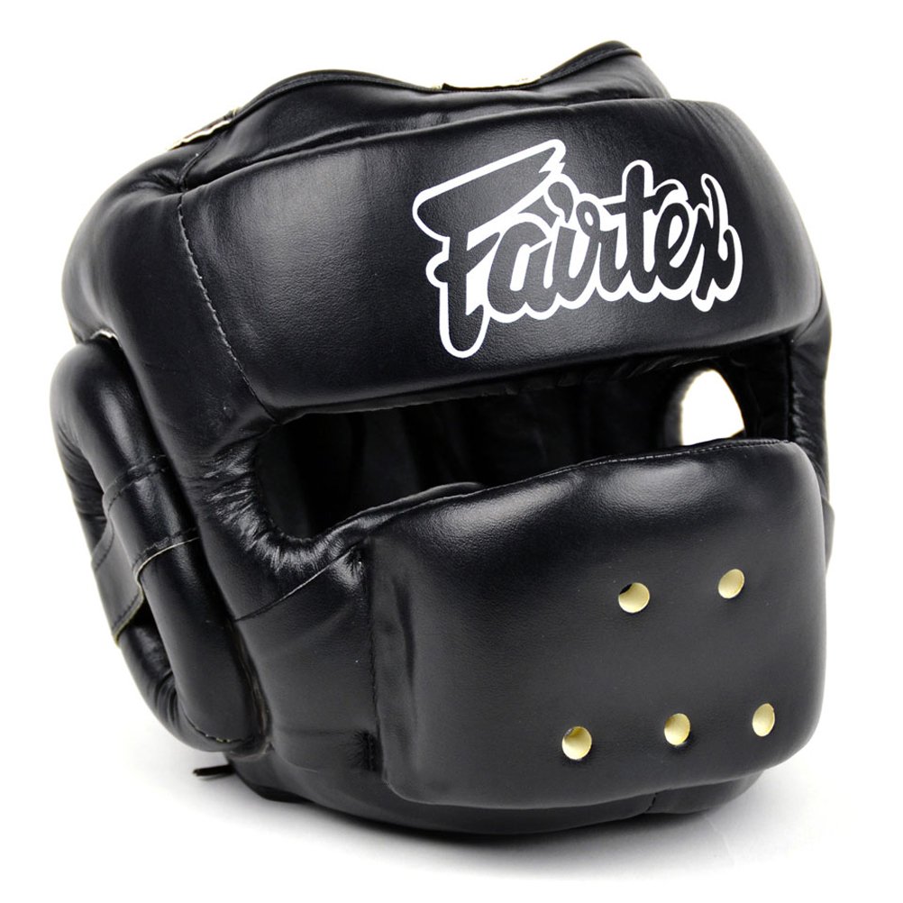 Fairtex ヘッドギア Mサイズ 本革製 Fairtex ヘッドギア Mサイズ 本革