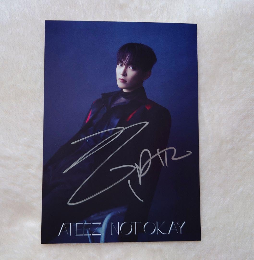 ATEEZ サイン チェキ ホンジュン 【公式通販】