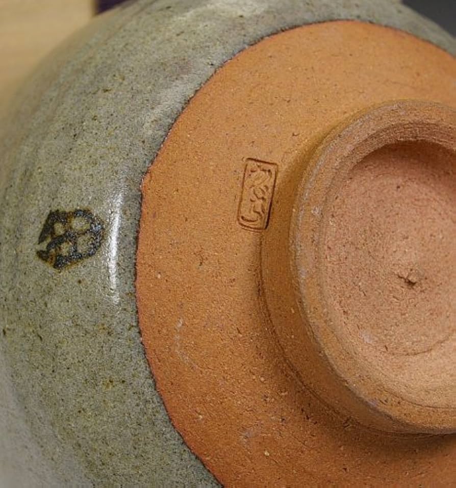 Amazon｜☆神楽窯 奥田康博作◇【鉄絵亀之図 茶碗】 未使用｜抹茶碗