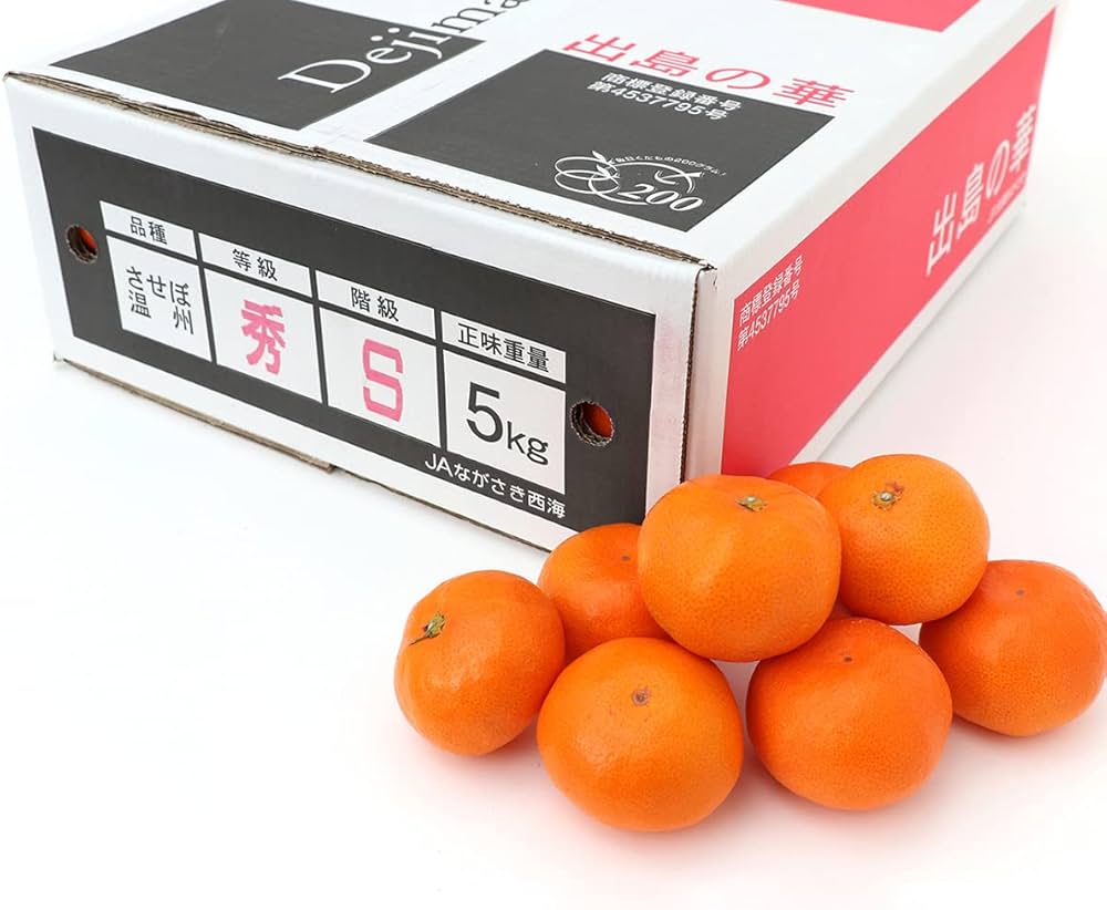 Amazon.co.jp: フルーツマイスター厳選 長崎県産 出島の華みかん（2S