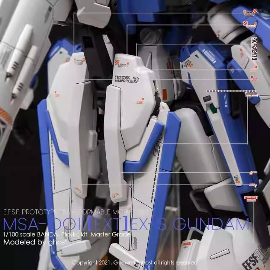 Amazon | ［MG 1：100］MSA-0011 EX-Sガンダム/Sガンダム用 水転写式