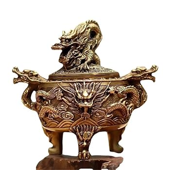 銅 細工 四季花瓢簞蓋香炉 銅製 茶道具 香道具 工芸品 美術品 置物