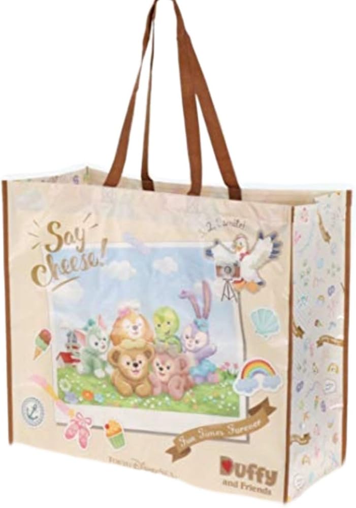 ダッフィー フレンズ ディズニーシー ショッピングバッグ Lサイズ 10枚