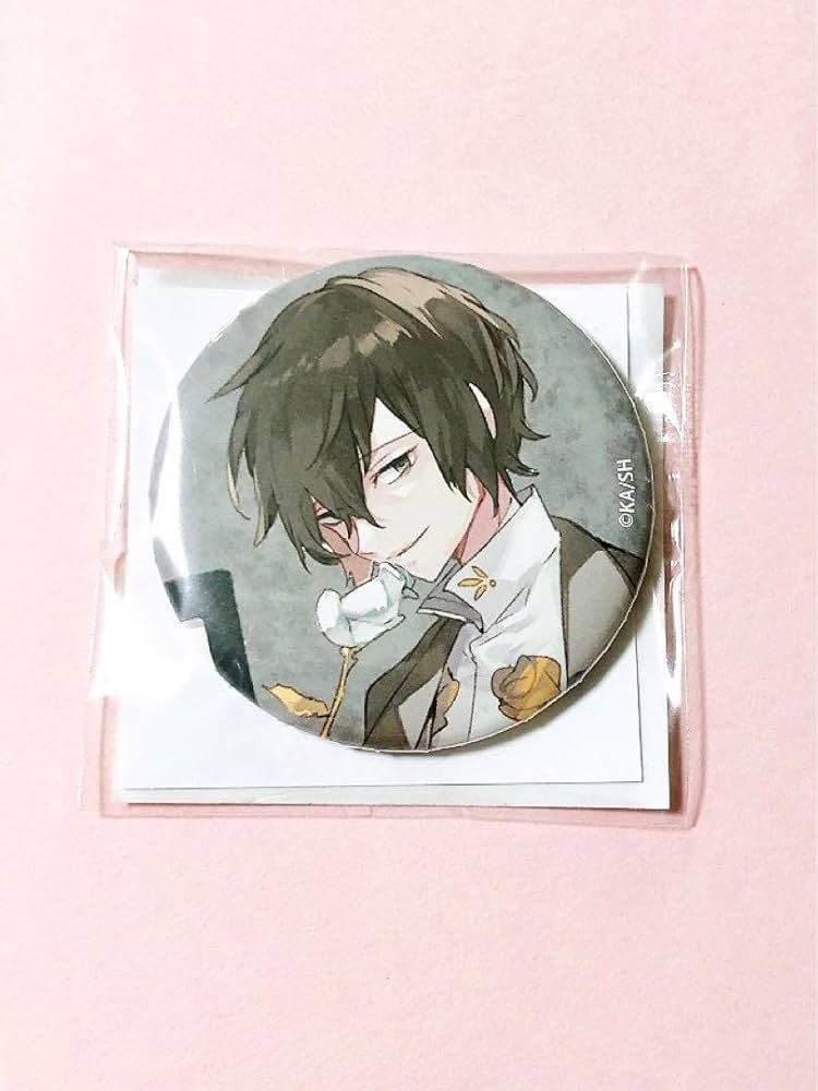 文豪ストレイドッグス 太宰治 缶バッジ 10周年 オンリーショップ 原作