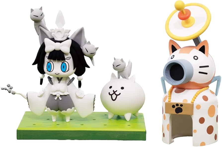 Amazon.co.jp: にゃんこ＊大戦争 にゃんこ軍団出陣フィギュア 超極ネコ