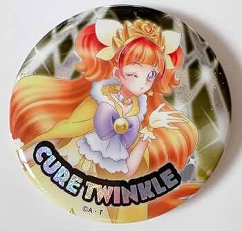 プリキュア 非売品ステッカー 缶バッジ キュアトゥインクル イベント