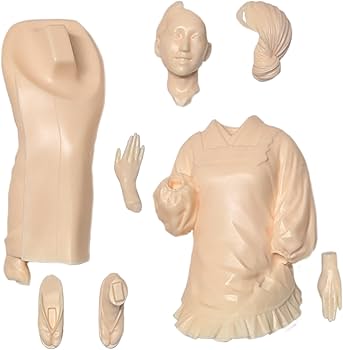 Amazon | アトリエイット 1/10 KK10-01 割烹着 レジンキット