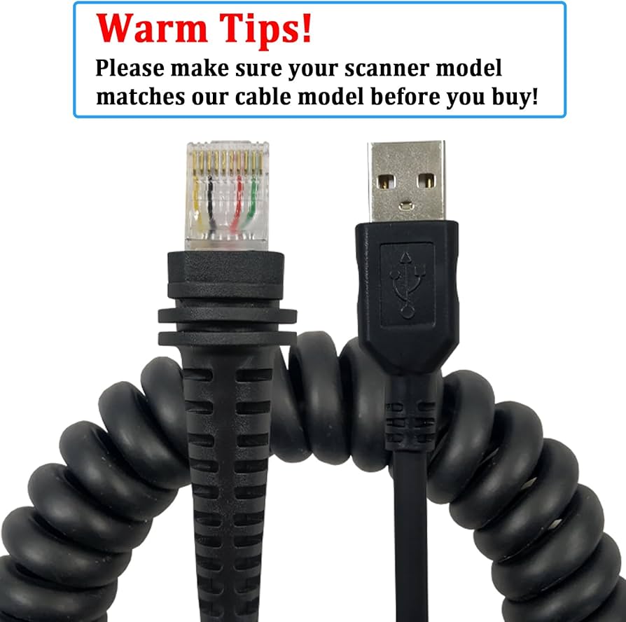 Amazon.co.jp: JIESOUSIN USBケーブル Honeywell バーコードスキャナー