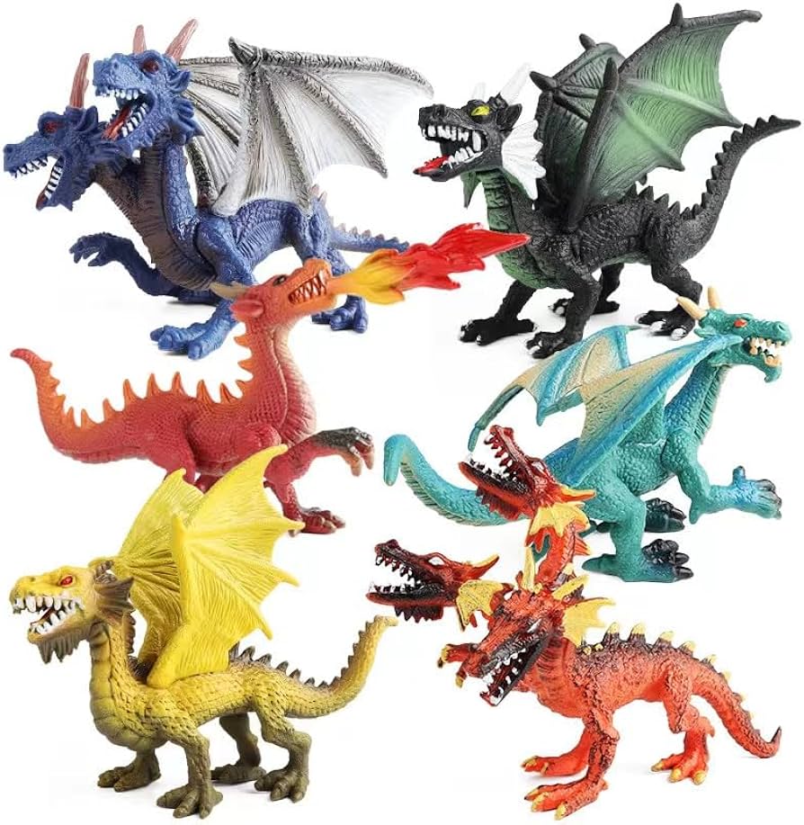 Amazon.co.jp: ZXOVLN ミニドラゴンフィギュアキット リアルなドラゴン