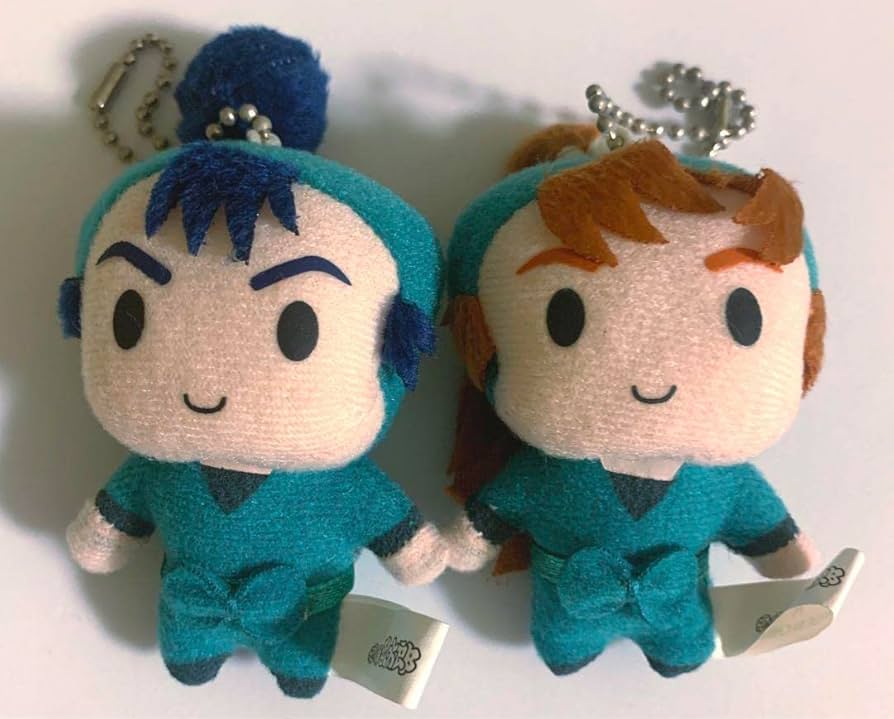 忍たま乱太郎 箔押しミニアートパネル・ぬいぐるみキーホルダー・もち