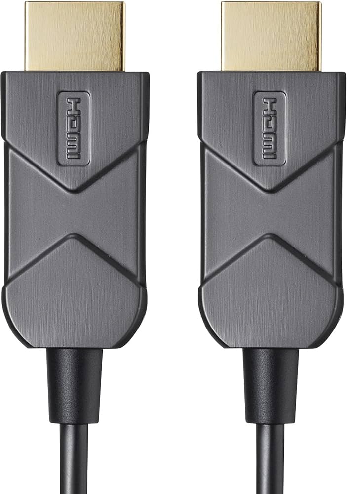 Amazon | サンワサプライ 8K/60Hz 4K/120Hz対応光ファイバHDMIケーブル