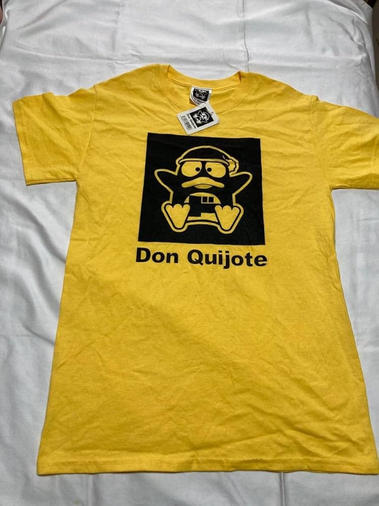 Amazon.co.jp: ドンペン Tシャツ S サイズ タグ付き 黄色 イエロー