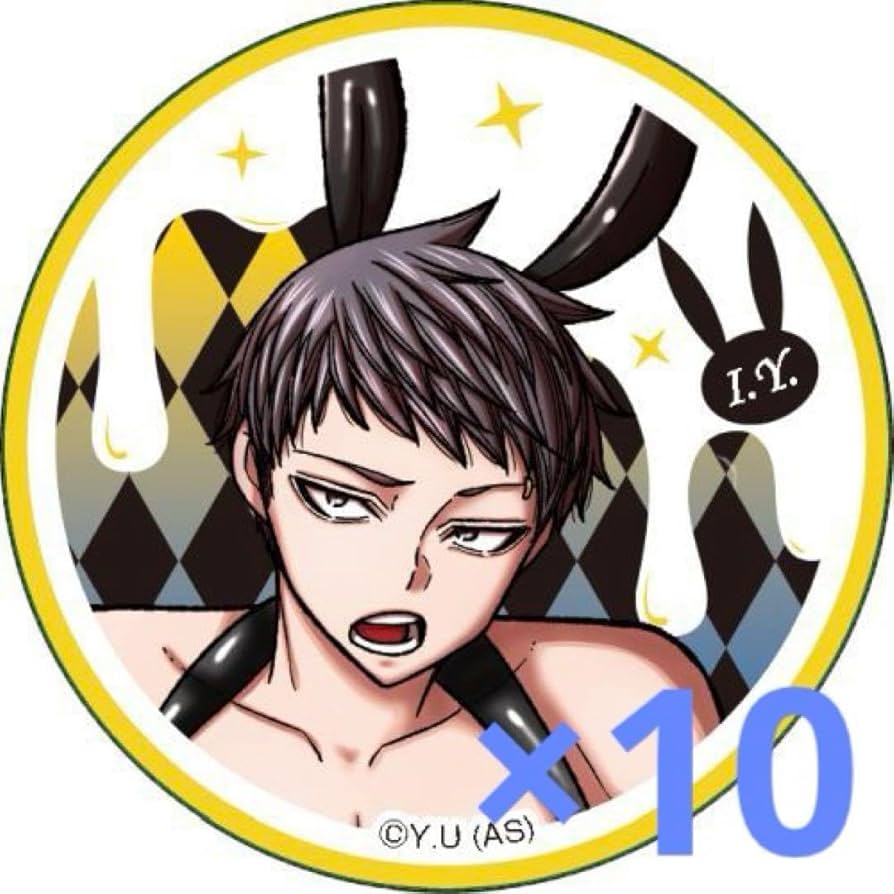 桃源暗鬼 缶バッジ 矢颪碇 Amazon.co.jp: 桃源暗鬼 矢颪碇 バニー 缶バッジ