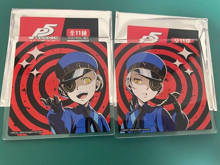 ペルソナ5S 購入特典 アクリルコースター 主人公 ジョーカー ペルソナ5