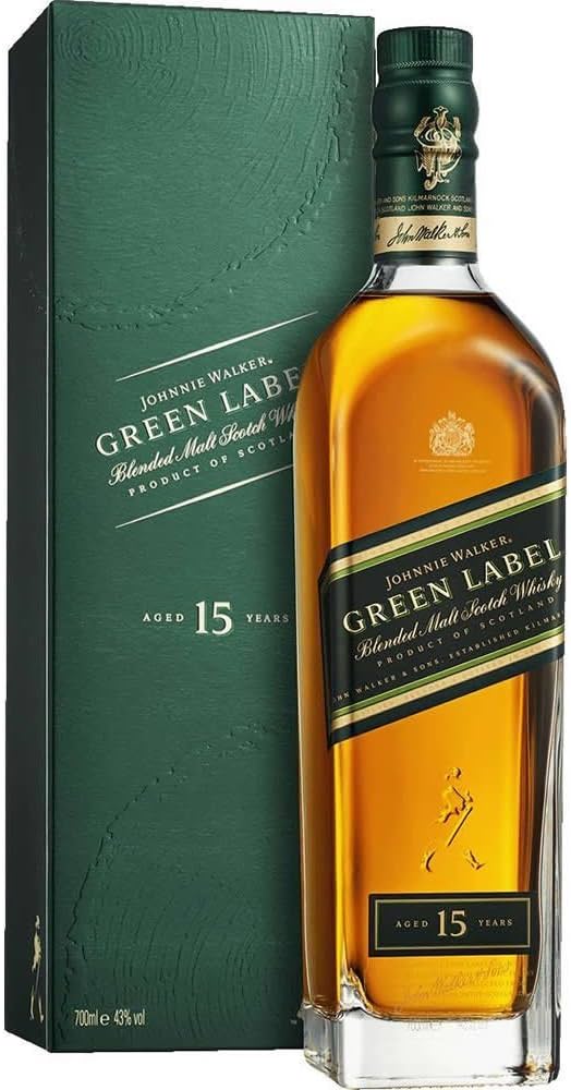 Amazon.co.jp: ジョニーウォーカー グリーンラベル 15年 750ml 並行品
