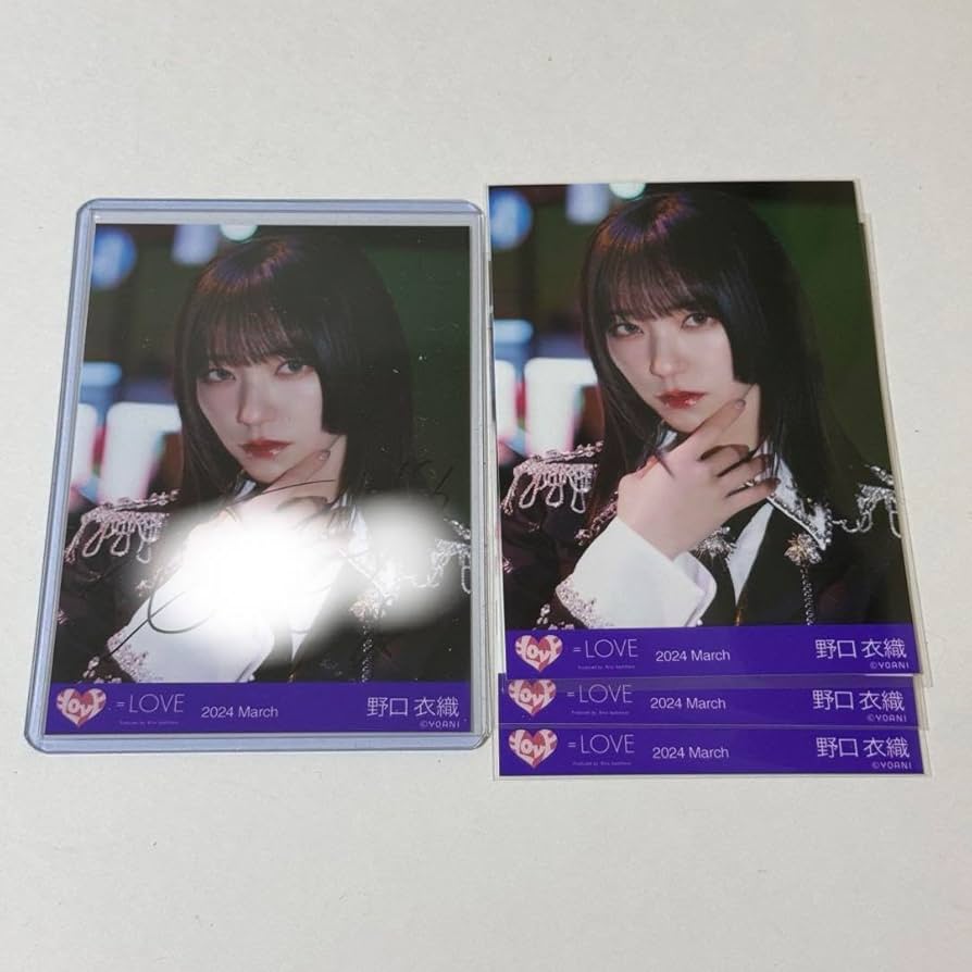 野口衣織 呪って呪って 直筆 ヨリ LOVE 野口衣織 呪って呪ってMV