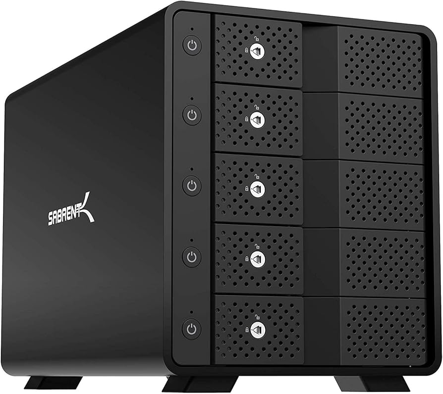 Amazon.com: SABRENT 5-Bay USB 3.2 Gen 2 SATA Docking Station for