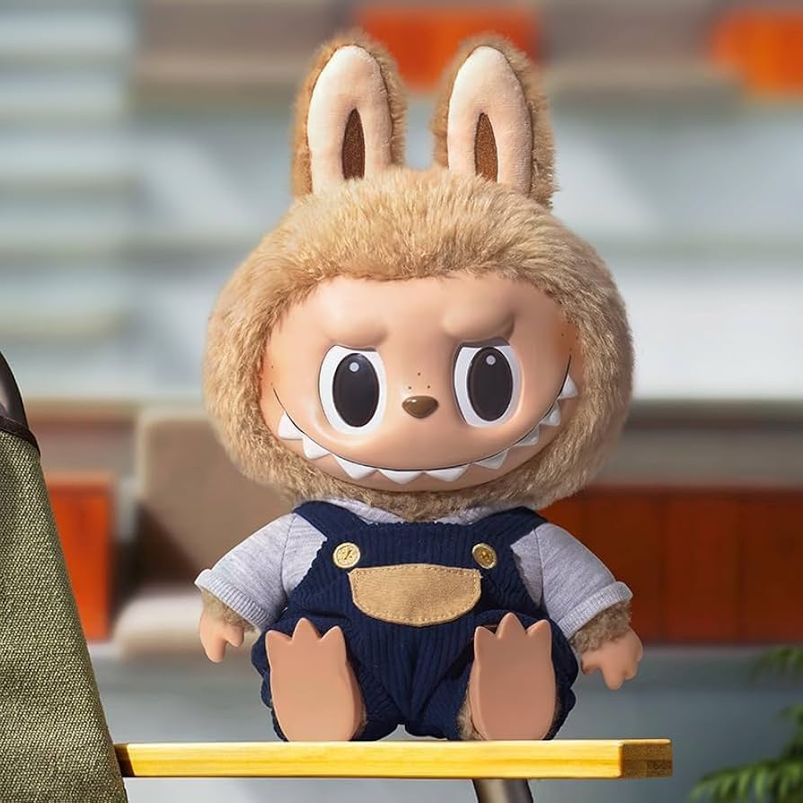 2点】POP MART 公式 LABUBU TIME TO CHILL Plush LABUBU FLIP WITH ME