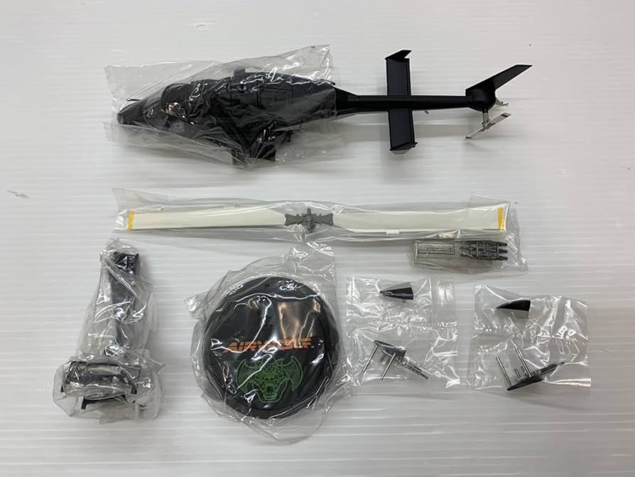 アオシマ 新世紀合金 1/48 エアーウルフ 限定版 メタリックボディ仕様