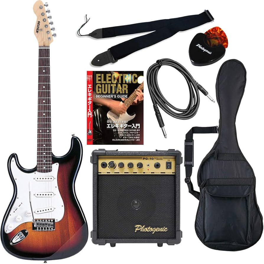 SELDER ストラトタイプ レフティ/左利き用 初心者セット セルダー