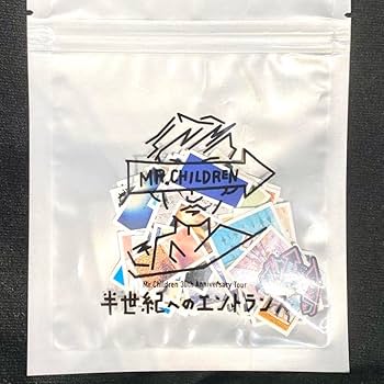 Amazon.co.jp: ミスチル Mr.Children フレークシール 72枚入り